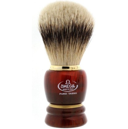 Omega-639-Silvertip-Badger-Shaving-Brush